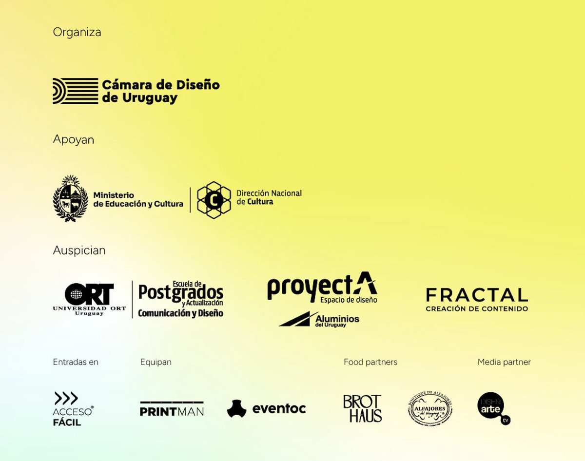 Desde <a href="/CDU_uruguay/">CDU</a> queremos agradecer especialmente a todas las personas, empresas y organizaciones que hicieron posible este encuentro.

Especialmente al equipo el Auditorio Nelly Goitiño, técnicos y personal de sala, y a <a href="/CulturaMEC/">Cultura MEC</a> por la gestiones.