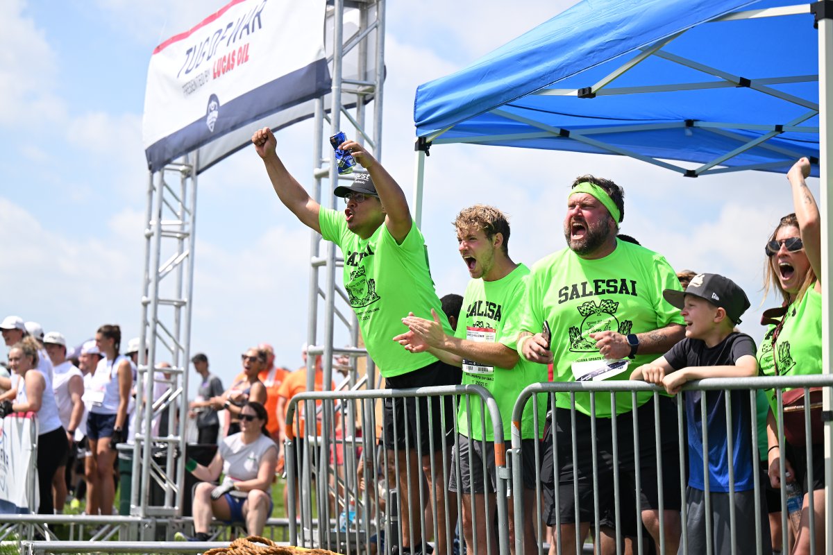 IndSportsCorp's tweet photo. This is what peak Corporate Challenge spirit looks like 🙌

What a way to close out the 2025 Corporate Challenge presented by Elevance Health. Huge thanks to all the teams for competing, cheering, and making this one of the most fun events of the year! 👏 https://t.co/0VAiq0Pj2P
