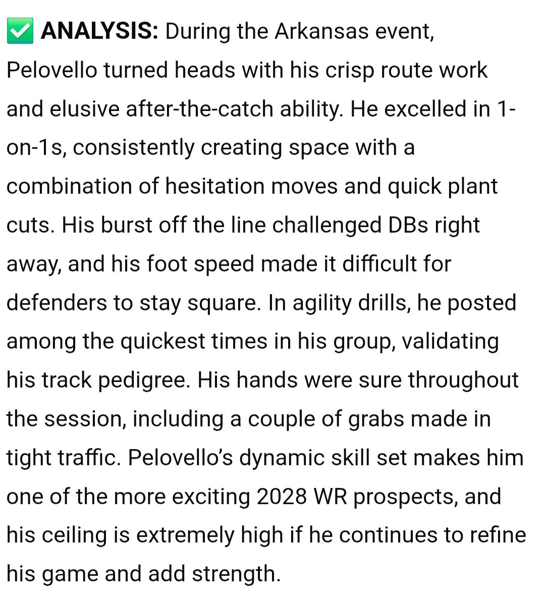 RealQwik1's tweet image. Thank you @sixstarfootball for the write up 🙏🏾 Extremely grateful. @RazorbackFB @DylanJCruz_ @CoachReino @JackAlexanderQB @classicqb @ServiteFootball
