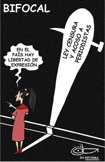 Bifocal... Cartón de <a href="/obititlan/">OBI</a> en <a href="/Reforma/">REFORMA</a>