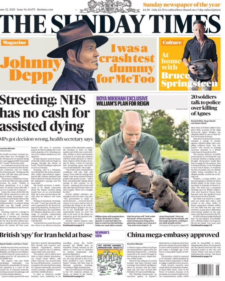 #BREAKING ⚠️

Sunday Times reports: <a href="/AngelaRayner/">Angela Rayner</a> expected to approve 🇨🇳 mega-embassy after Planning Inspector recommended green-light.

Expected by all, but deeply disappointing and worrying to many.

⚠️Please support <a href="/StopTheEmbassy/">Royal Mint Court Residents Association</a> legal challenge⚠️ gofund.me/b24c1bf4