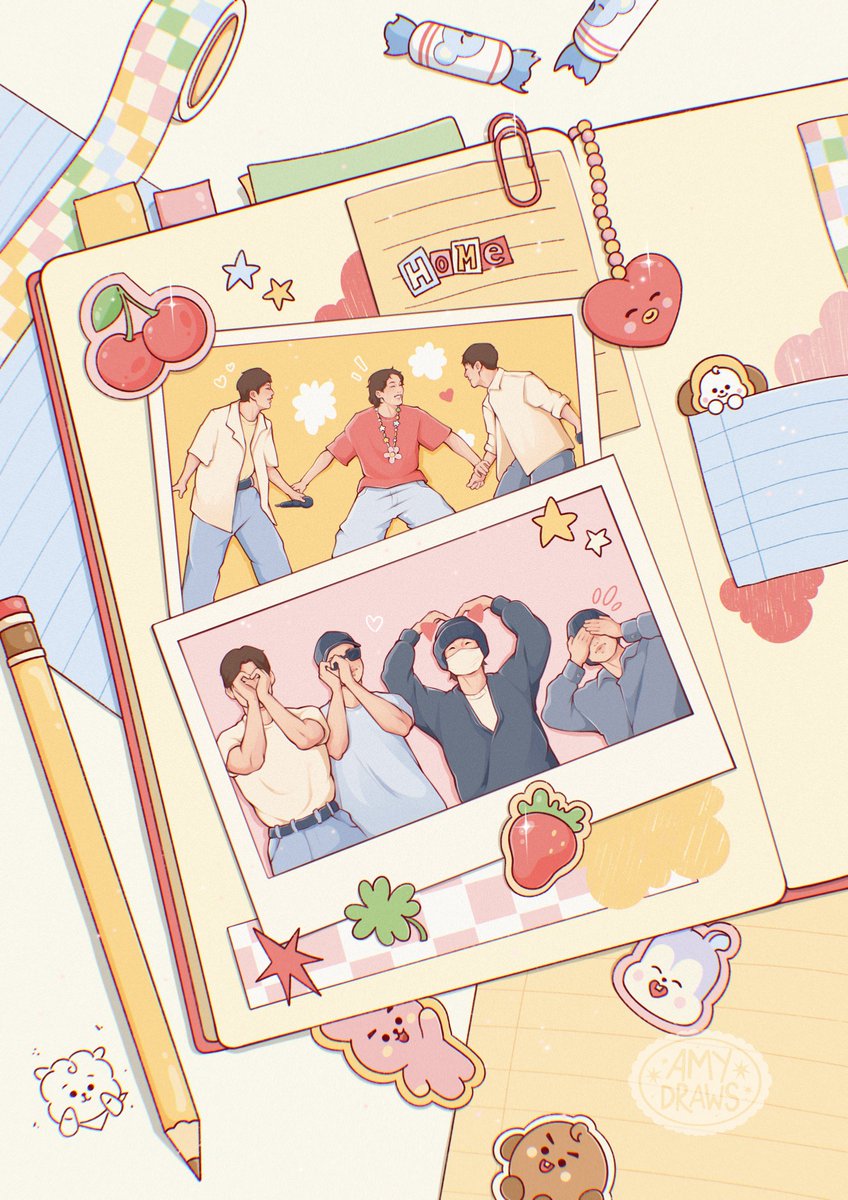 studioamyth's tweet image. BTS is home 🥰
