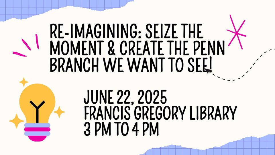 Join us tomorrow for a fun, interactive, and personally enriching session hosted by April Frazier-Camara!