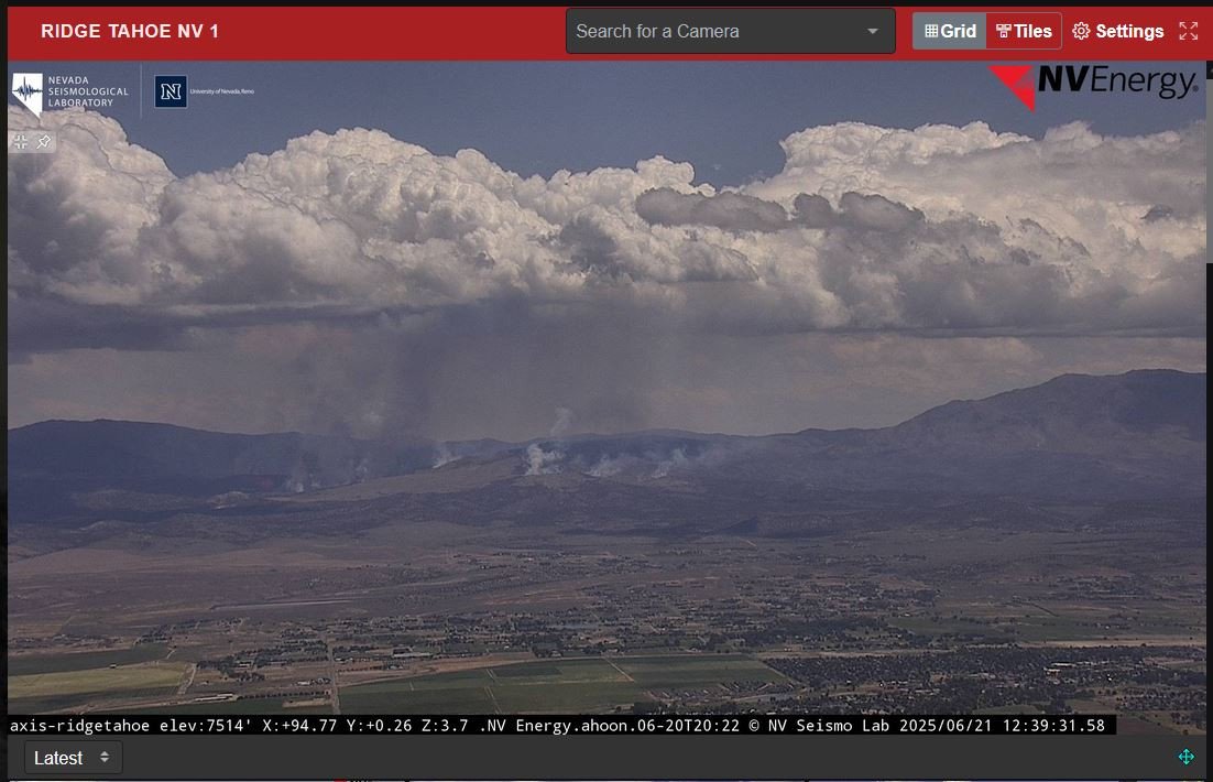 klr_reno's tweet photo. #ConnerFire
#ConnorFire
Gardnerville Nevada - The fire is 17,352.7 acres per the perimeter uploaded to the National Inter-agency Fire Center (NIFC), which is visible on the Watch Duty map under the Active Fire Perimeters map layer.
Weather is helping today. https://t.co/eyYTEEIuJV