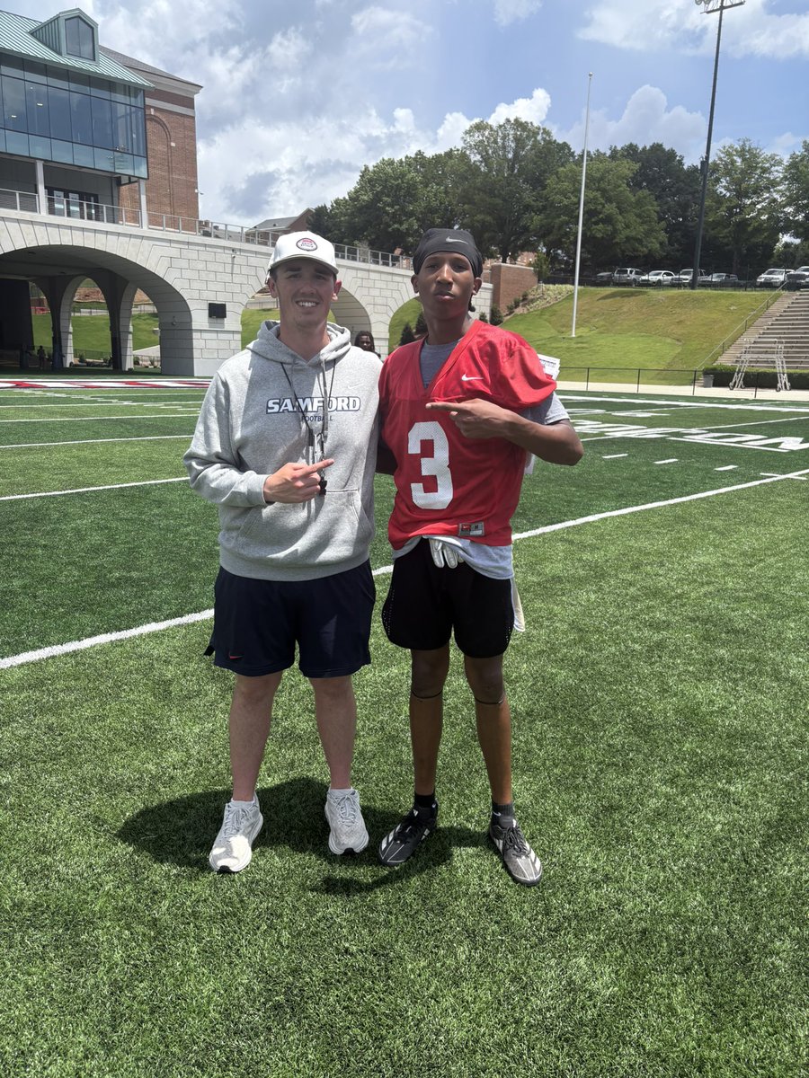 Damari Allen (@damariall3n) on Twitter photo Had an amazing time today at Samford! Very thankful to be able to participate in today’s camp infront of coaches, and players I learned many new lessons and loved competing at a high level. #hatchattack <a href="/_CoachCat/">Blake Catlett</a> <a href="/SamfordFootball/">Samford Football</a> <a href="/TannerH01/">Tanner Holley</a> <a href="/HatchAttack1/">Chris Hatcher</a> <a href="/SamfordU/">Samford University</a> Had an amazing time today at Samford! Very thankful to be able to participate in today’s camp infront of coaches, and players I learned many new lessons and loved competing at a high level. #hatchattack <a href="/_CoachCat/">Blake Catlett</a> <a href="/SamfordFootball/">Samford Football</a> <a href="/TannerH01/">Tanner Holley</a> <a href="/HatchAttack1/">Chris Hatcher</a> <a href="/SamfordU/">Samford University</a>