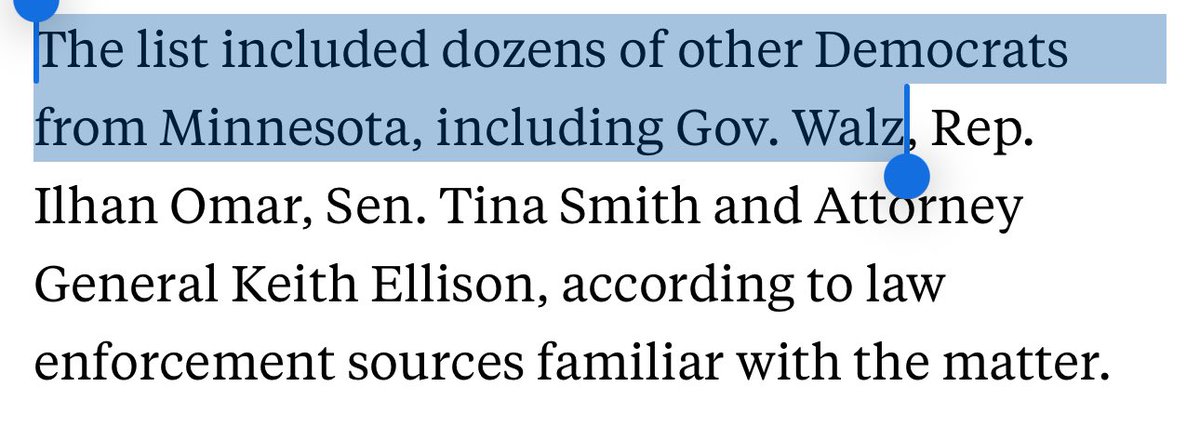 TIM WALZ WAS LITERALLY ON THE SHOOTER’S HIT LIST. (ABC)