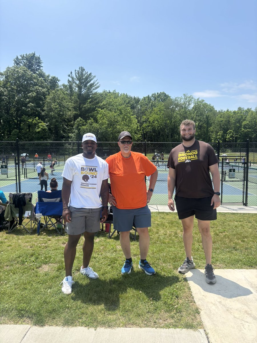 What a blessing and opportunity to spend my Saturday afternoon helping out Mr. Greg Root and the Portage community at the 2025 Portage Senior Pickleball Fundraiser #broncoswillreign