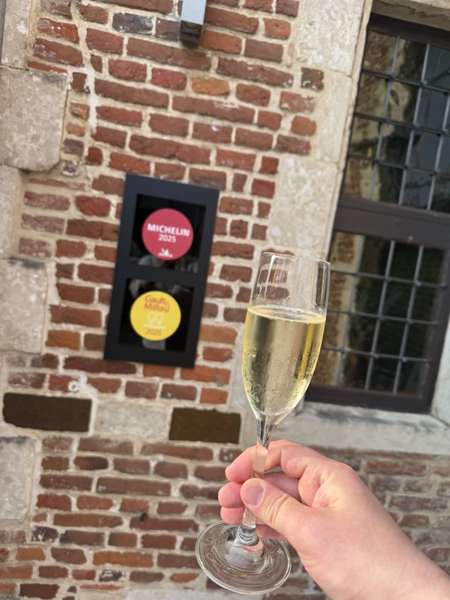 When the conference dinner takes place at a Michelin recommended restaurant 😍❤️🥂 #sec2025