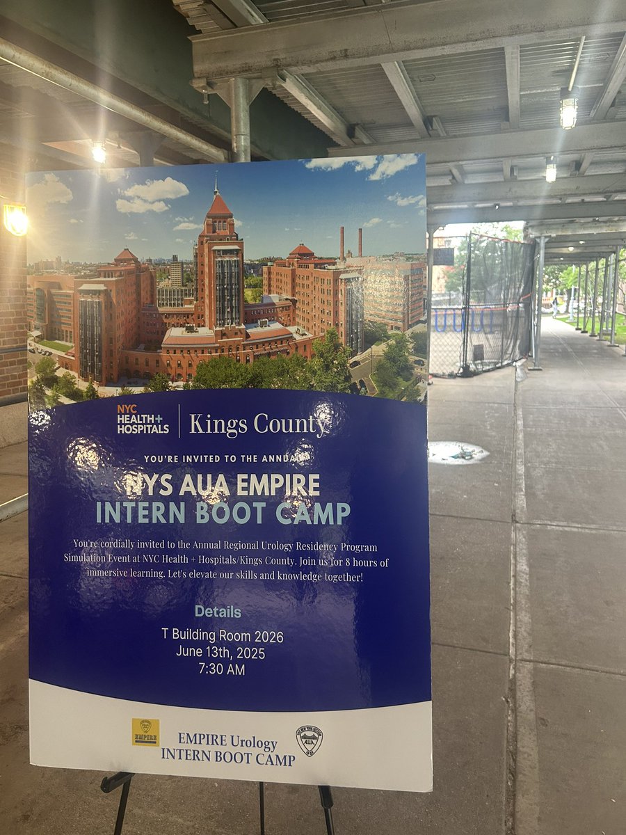 So much fun seeing the next generation of <a href="/NYSAUA/">New York Section AUA</a> interns with <a href="/EmpireUrology/">Empire Urology</a> ! Thanks <a href="/awiner24/">Andrew Winer</a> for organizing such a great day!