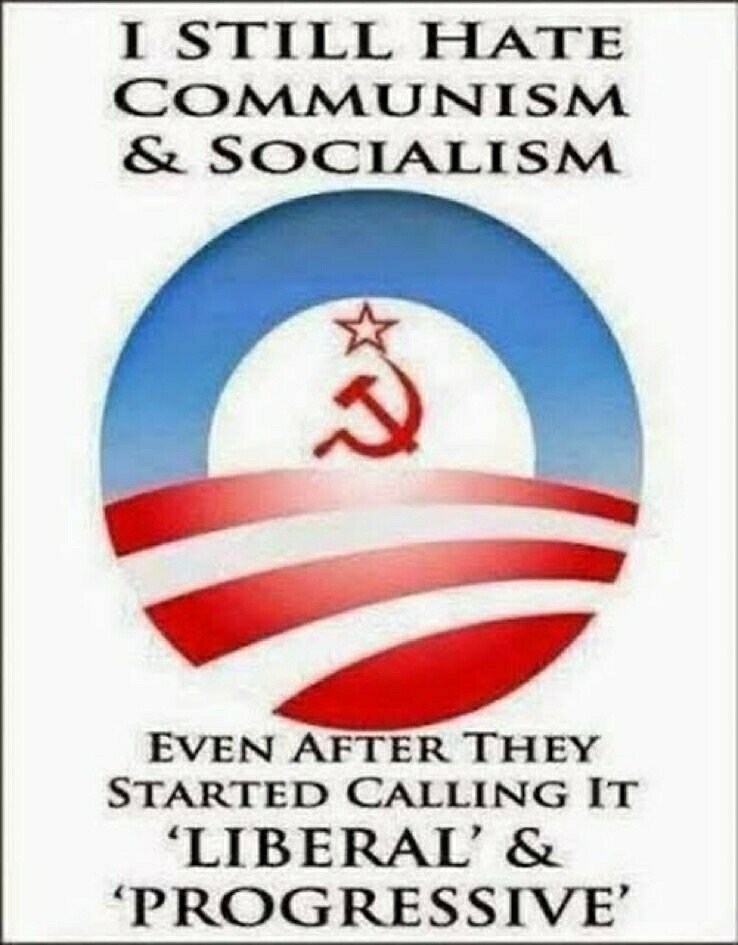Whatever more attractive name they choose to call it, communism is communism -- and it would be the end of the America we know and love.
#NeverCommunism