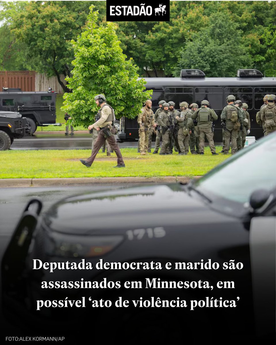 Em um ataque separado, um senador do Estado e a mulher dele também foram baleados; atirador se passou por policial e segue foragido &gt; bit.ly/3FZYWdp