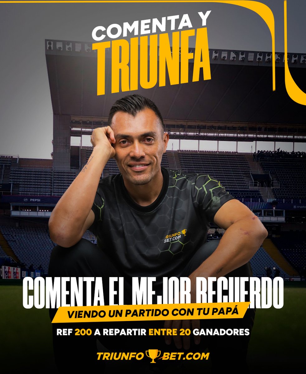 🎉👨‍👧‍👦 ¡Celebra el Día del Padre y Gana 200 REF! 💙⚽

Este Día del Padre queremos honrar esos momentos inolvidables que vivimos junto a ellos, especialmente en los partidos que se quedan grabados en el corazón. 💭🏟️

👉🏻 ¿Qué hacer para participar?

1️⃣ Comenta el mejor recuerdo que