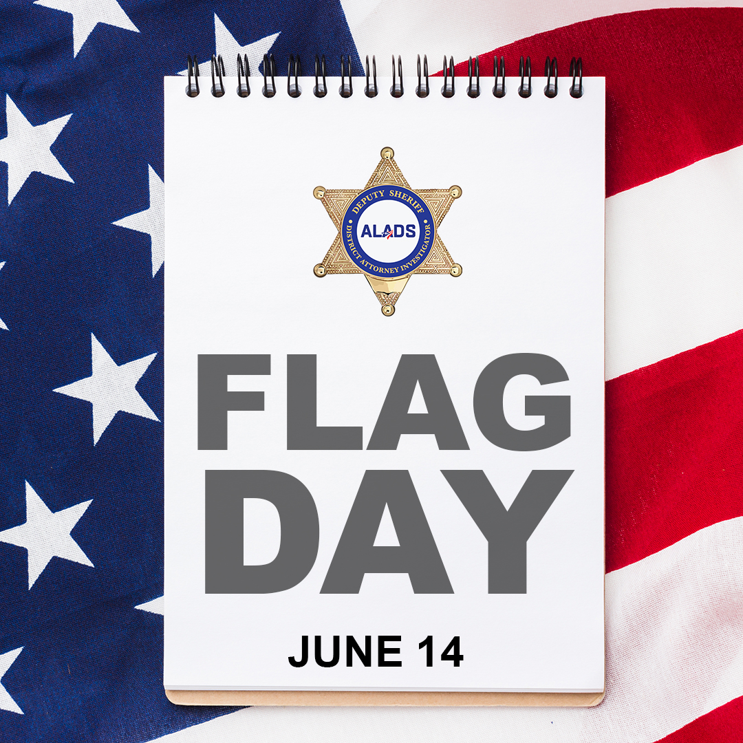 aladsonline's tweet image. Happy Flag Day! 🇺🇸 Today, we honor the symbol of our nation’s freedom, unity, and sacrifice. Just as our flag stands strong, so do our deputies who serve and protect our communities every day.
#FlagDay #ALADS