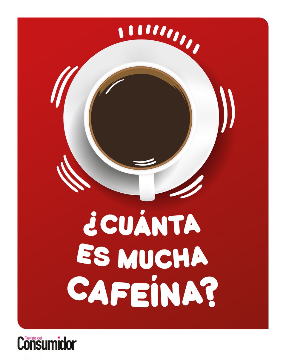 La cafeína puede formar parte de tu dieta pero ante un exceso puedes empezar a notar efectos en tu cuerpo.