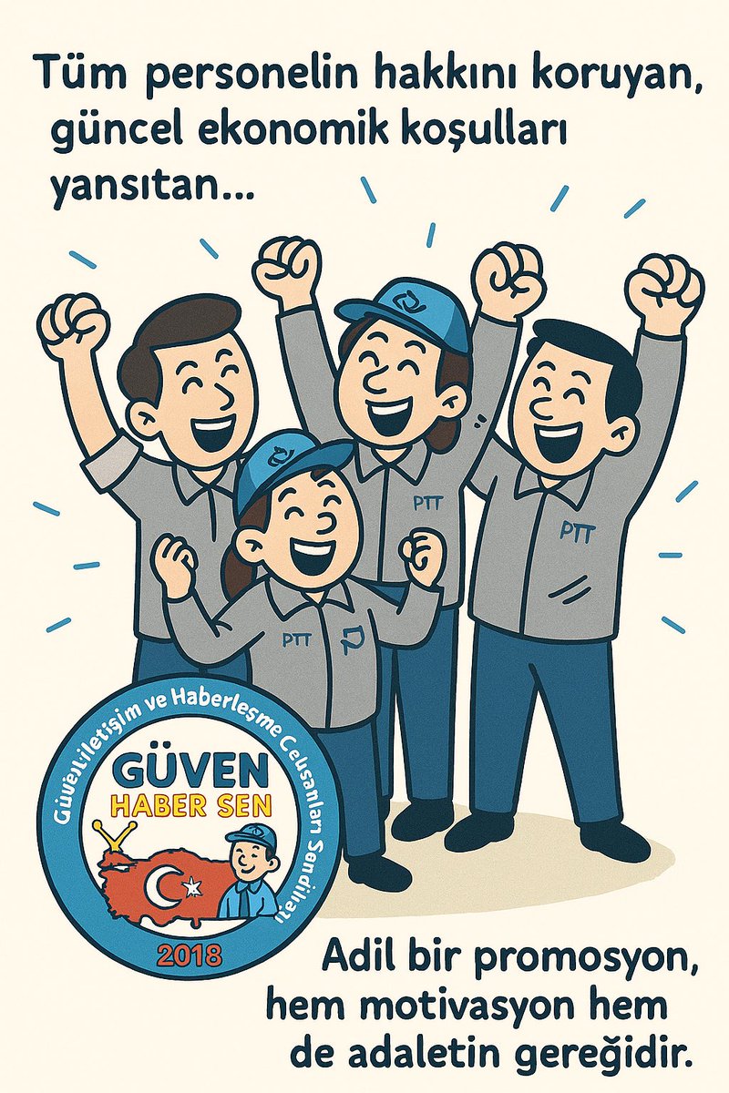 #pttpromosyon
Anketlerimizde çalışanlar ne istediğini ne kadar almamız gerektiğini biliyor. Talep ettiğimiz rakamların altında bir teklif kabul edilemez.