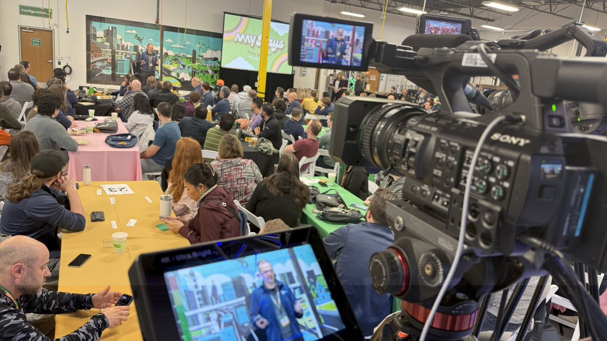 A couple of weeks ago, <a href="/VidIntStuff/">Video & Internet Stuff</a> was at <a href="/MayMobility/">May .</a> in Ann Arbor capturing video for their May Days celebration! 🎥🚙
