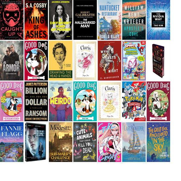 This week the Henderson Libraries have 218 new books and two new movies.  New items include Caught Up, King of Ashes, A Different Kind of Power, The Hallmarked Man, The Nantucket Restaurant, Apostle's Cove, The Nvidia Way, Armor, and How to Spy a Spy. wowbrary.org/nu.aspx?p=318-…