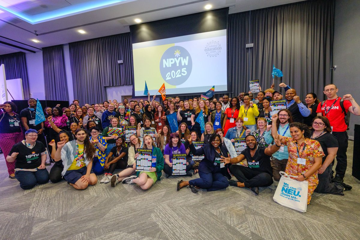 It always lovely to be a part of the <a href="/NEU_NPYW/">NEU New Professionals Young Workers</a> Conference. It’s been amazing to be on the steering group for another year and see so many new and young educators get something out of this conference.