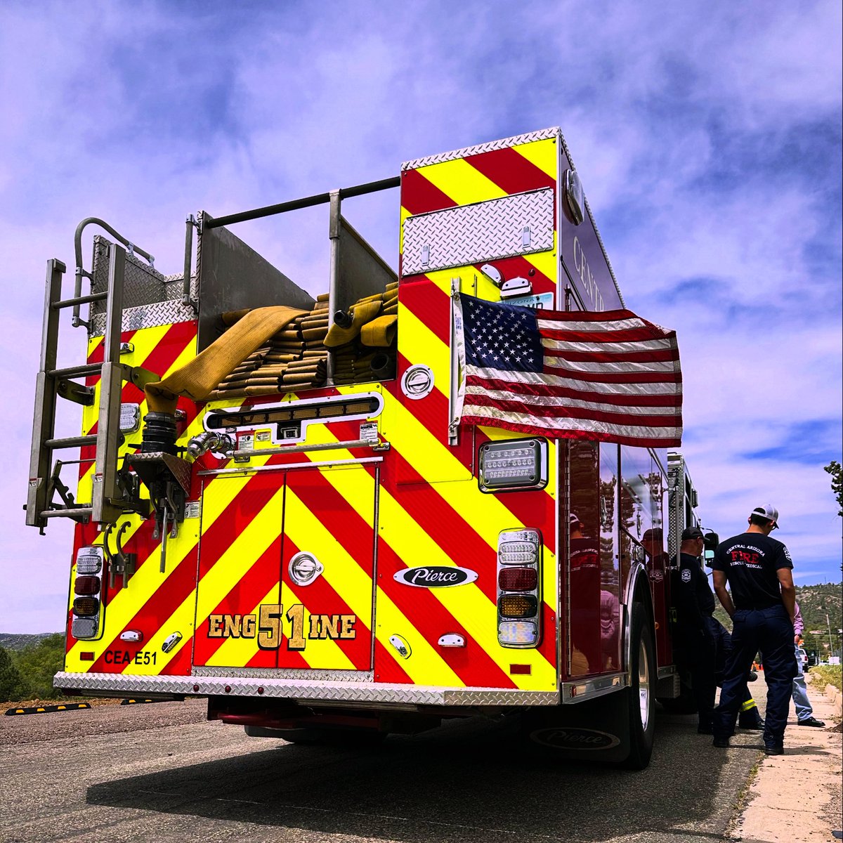 At CAFMA, we proudly serve under the Stars and Stripes, every call, every day. #FlagDay #AZFire