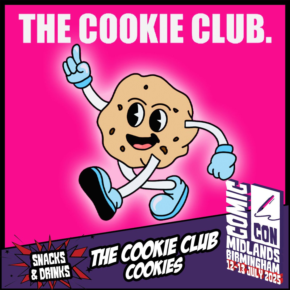 Feed your inner Cookie Monster with the delicious Cookie Club UK 🍪 

Available in many different flavours you can find the Cookie Club at our event next month!