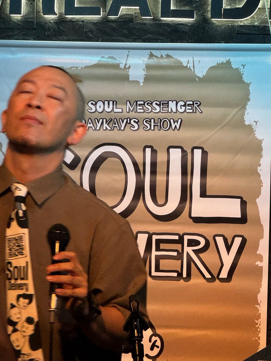 rksoulmessenger's tweet photo. Soul Delivery 2025終了‼️
打ち上げもして頂き帰宅し、ひとっ風呂。

只今a.m.2:00。

振り返りは明日に…。

とにかくありがとうございました。

#SoulDelivery https://t.co/TCCrtCDmi0