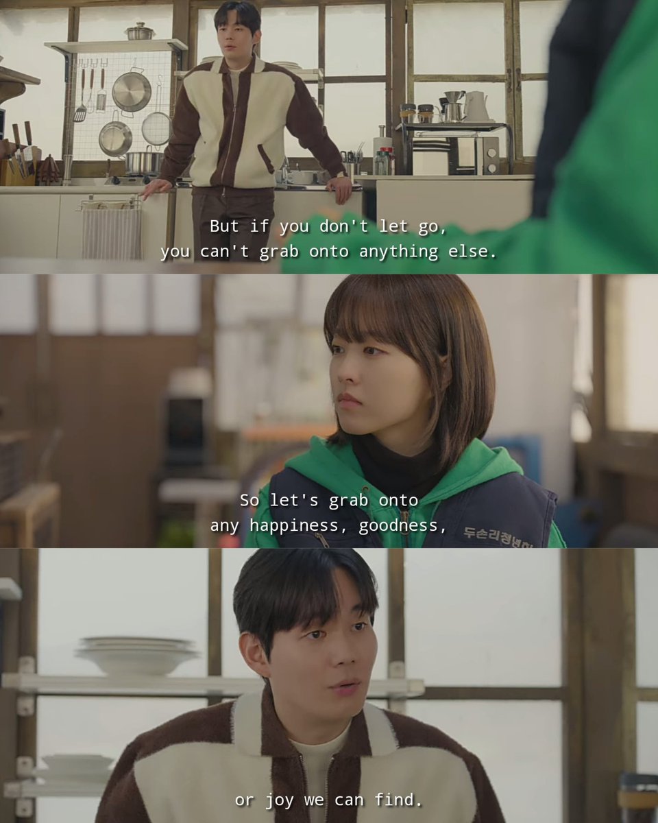 kdramadaisy's tweet photo. “Let's grab onto any happiness, goodness, or joy we can find.”

— Our Unwritten Seoul (2025) https://t.co/l9wJ6lICCw