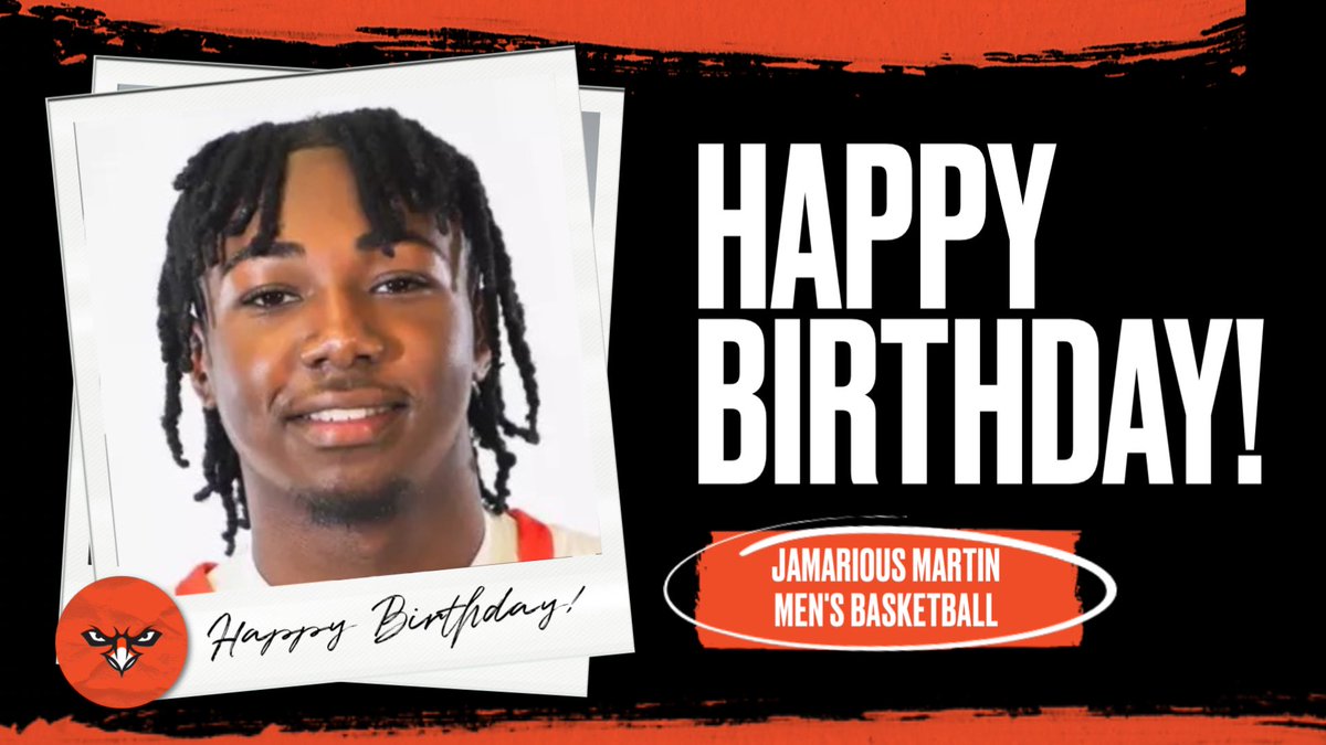 Happy Birthday to Jamarious Martin!🎊
We hope you have a wonderful day! 

#WeAreAUM