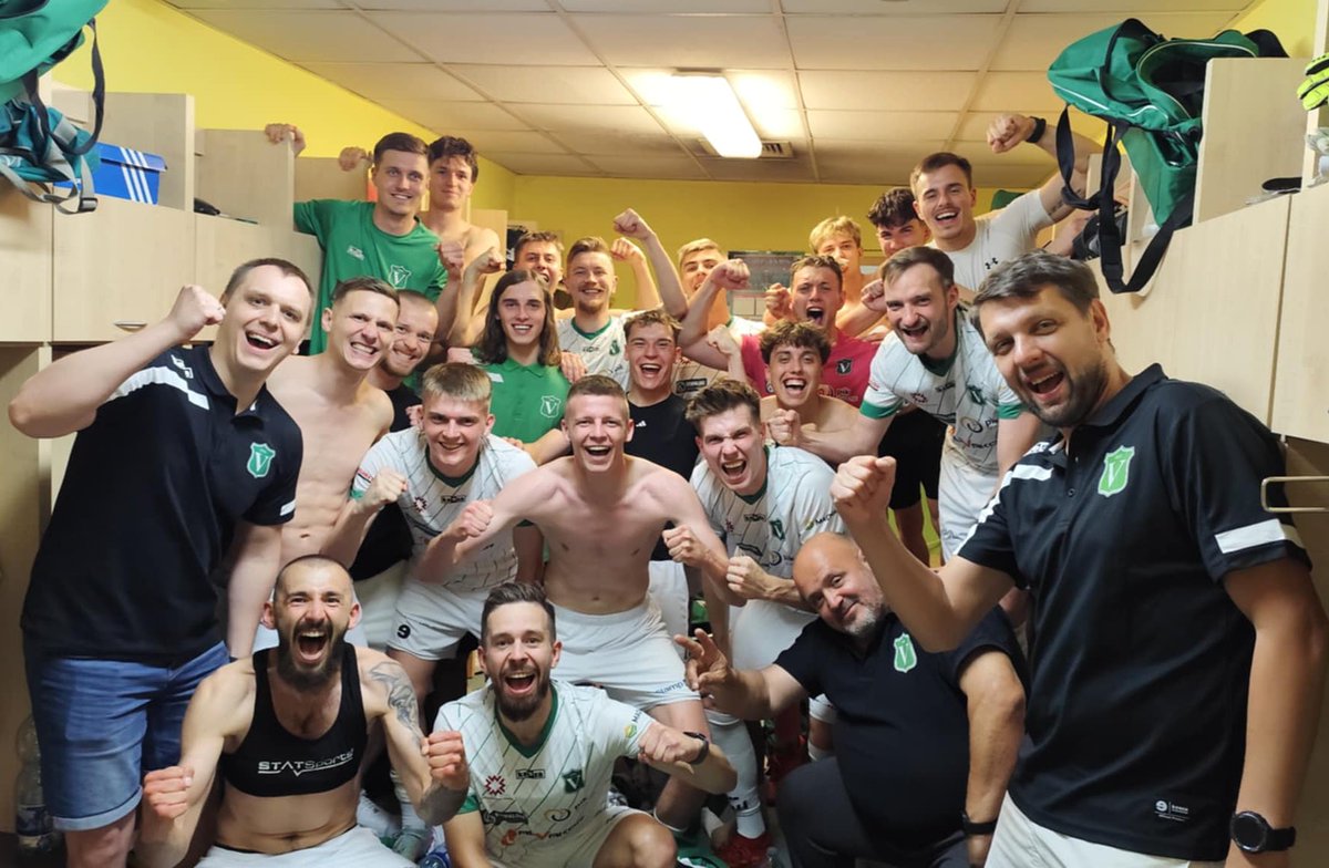 𝗪𝐈𝐂𝐄𝐌𝐈𝐒𝐓𝐑𝐙𝐎𝗪𝐈𝐄 🥳✌️🟩⬜
Czas na baraże 💪⚽
Victoria Września vs Polonia Chodzież 4:3