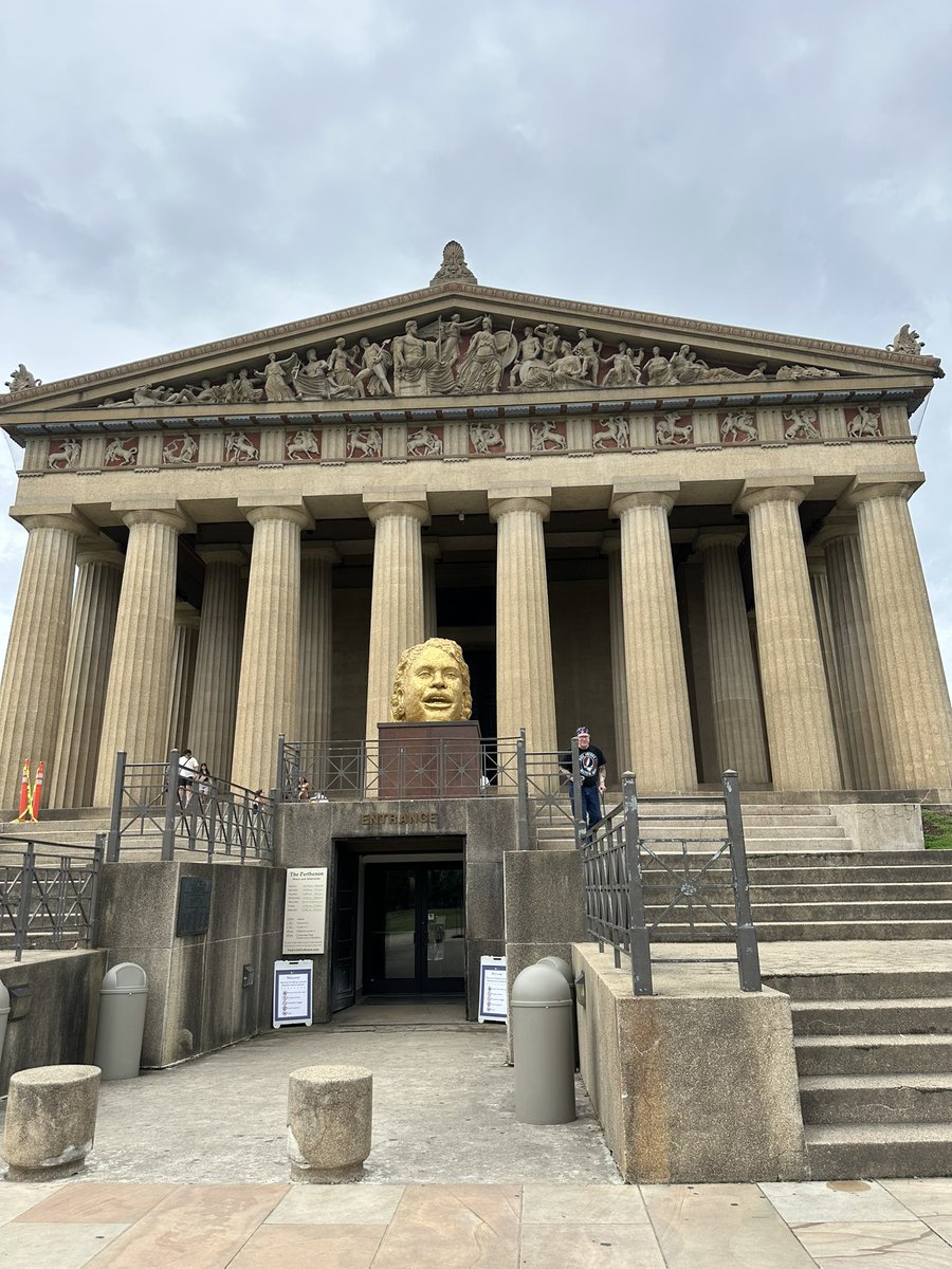 anand_bhattad's tweet image. Highly recommend checking out the Parthenon if you’re in Nashville for #CVPR2025. It’s an exact 1:1 replica of the original in Athens.