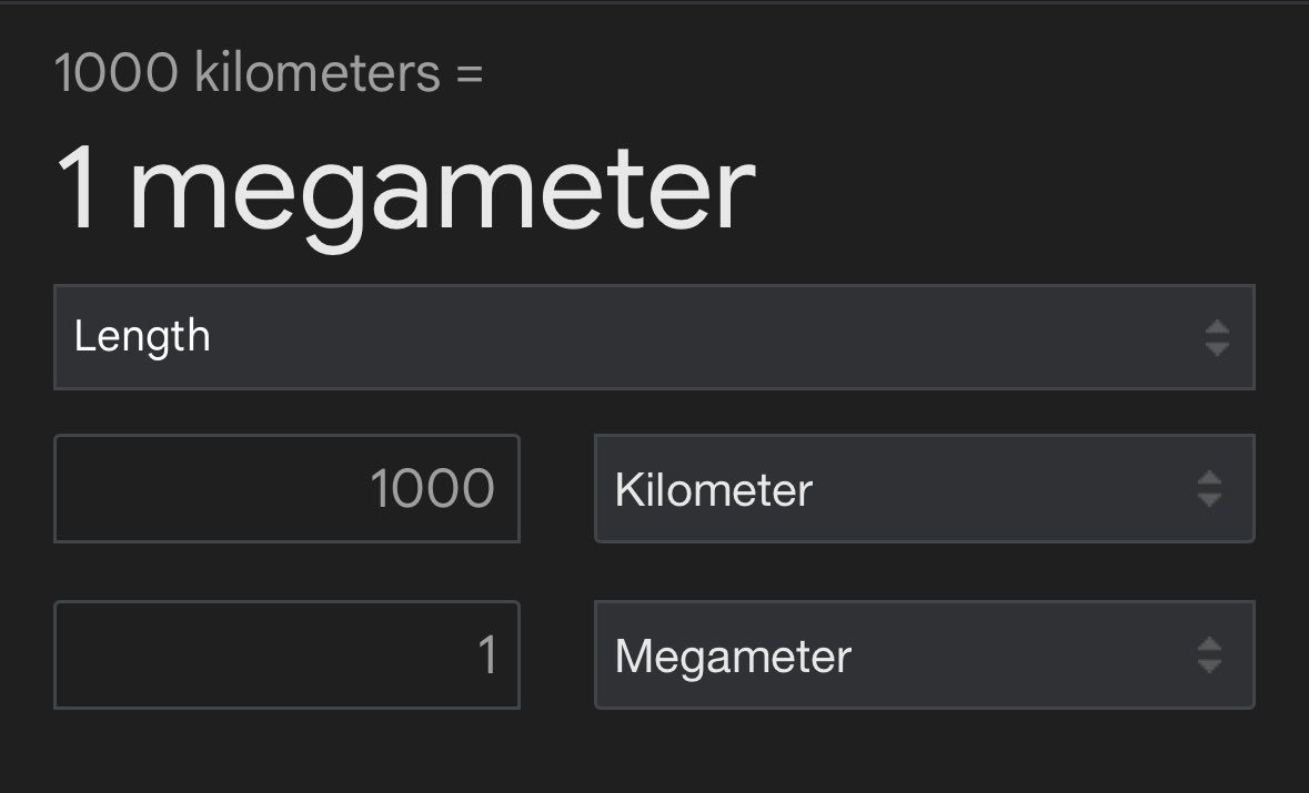 Try casually using megameters or kilodollars in your next conversation