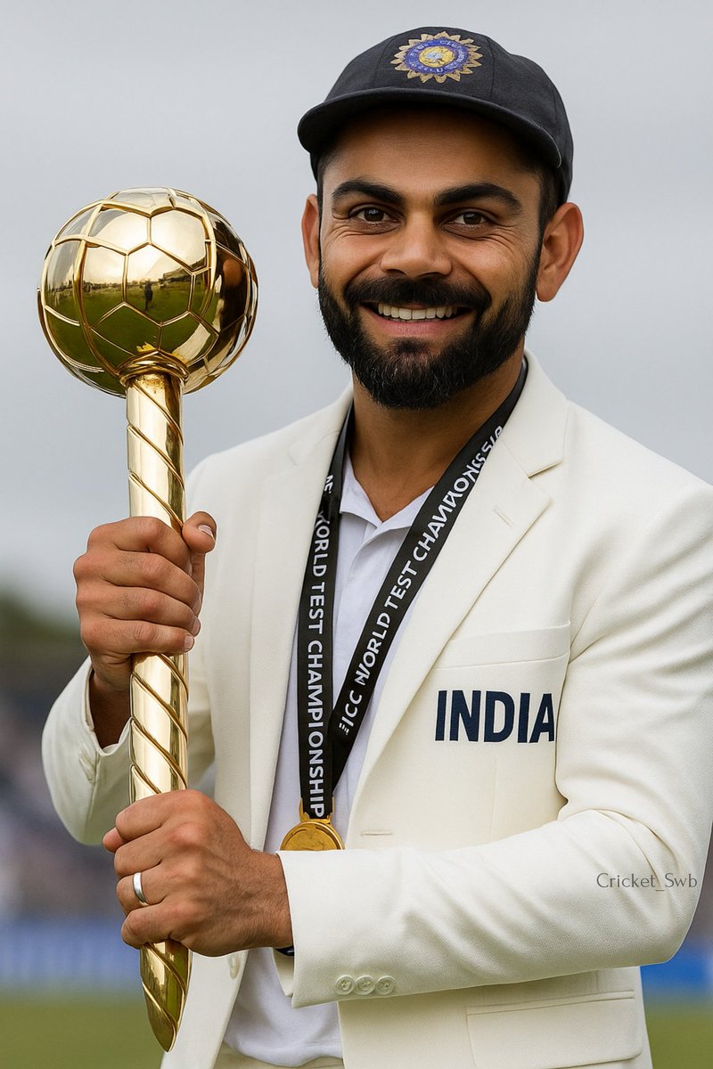 𝐓𝐡𝐢𝐬 𝐦𝐚𝐝𝐞 𝐦𝐞 𝐜𝐫𝐲 😭 
𝐖𝐡𝐚𝐭𝐭𝐭 𝐚 𝐩𝐡𝐨𝐭𝐨 🖼️🏆👑
#ViratKohli𓃵 #kingkohli #WorldTestChampionship #worldtestchampionshipfinal #INDvsENG #King #Cricket #IndianCricketTeam #TestCricket #testcaptain #Test #MetaAI #ChatGPT 

Thank You Chat GPT 😄🫡