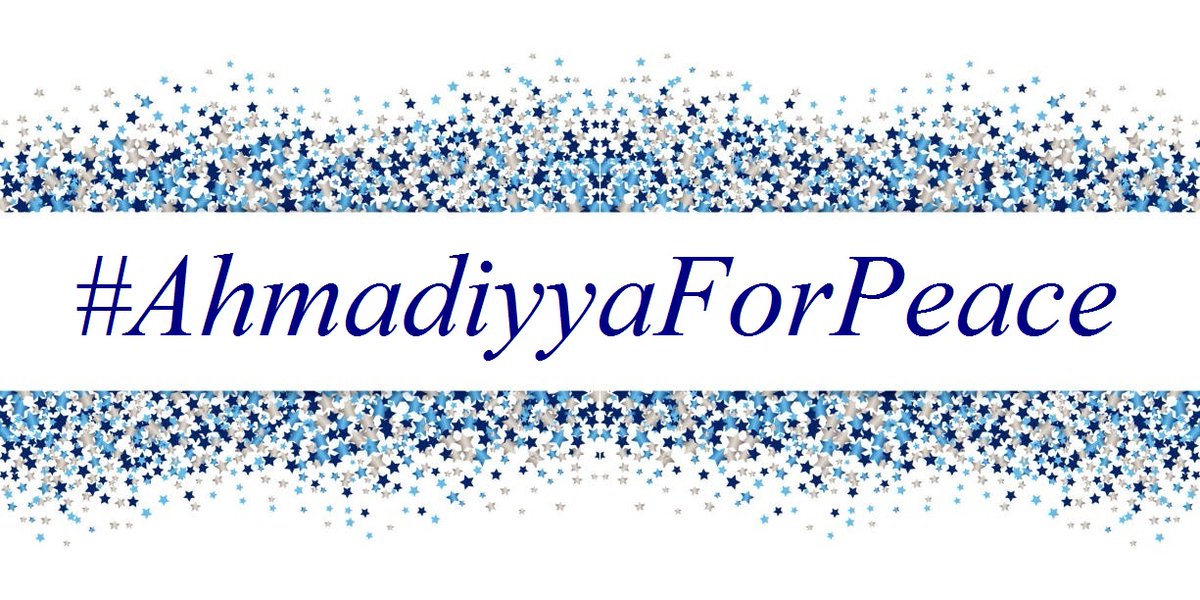 ShahidBadruddin's tweet photo. The Worldwide 𝐀𝐡𝐦𝐚𝐝𝐢𝐲𝐲𝐚 𝐌𝐮𝐬𝐥𝐢𝐦 𝐂𝐨𝐦𝐦𝐮𝐧𝐢𝐭𝐲 spreads the Peaceful teachings of Real Islam throughout 
the World.

Visit https://t.co/3oABZrUlDu and research more about #AhmadiyyaForPeace https://t.co/F5d9dqqqPW