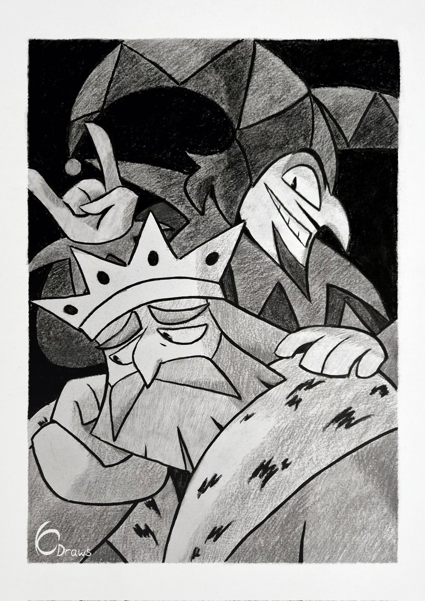 O_Kim0_0's tweet photo. We have a second subject, for which we also do a project, but done in the traditional. So this time I decided to draw illustrations of one of my favorite rock bands — "Korol i Shut" ("King and Jester")🤘
#корольишут #киш #traditionalart https://t.co/gK5Ie7XPRN