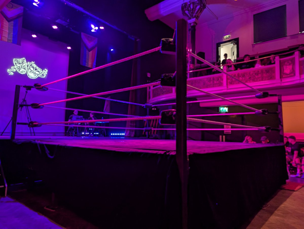 Such a cool venue 
So excited for our first <a href="/W_Resurgence/">Resurgence</a> show 🔥