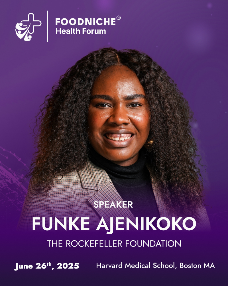FoodNicher's tweet photo. Excited to hear from experts like Joan Salge Blake and Funke Ajenikoko on the ROI of Preventive Nutrition at the FoodNiche Health Forum. Don't miss it - register now! https://t.co/SXKLPNtnpQ
