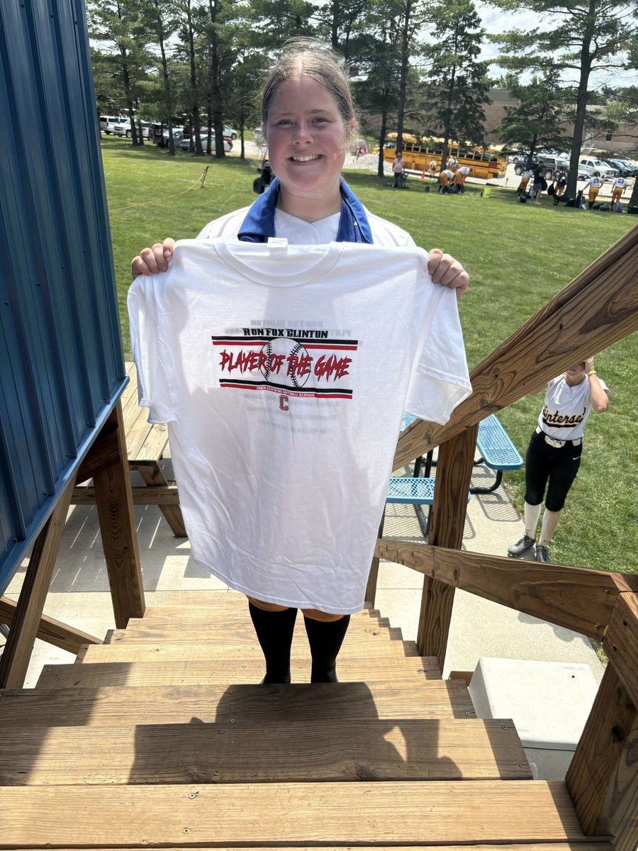 Creston Panther Softball 🥎🥎 (@crestonsoftball) on Twitter photo 🦊 Ron Fox Clinton Player of the Game🦊🥎 SWCC Field Game 2
Winterset 10, Knoxville 3
 Winterset- Ashlyn Devine, 2B, 3B
Knoxville- Marlae Cox, 2B, SB, RBI 🦊 Ron Fox Clinton Player of the Game🦊🥎 SWCC Field Game 2
Winterset 10, Knoxville 3
 Winterset- Ashlyn Devine, 2B, 3B
Knoxville- Marlae Cox, 2B, SB, RBI