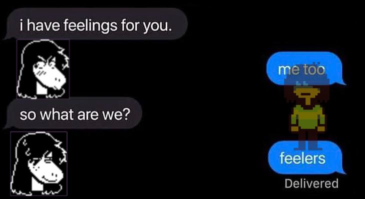 feelers #DELTARUNE #krusie