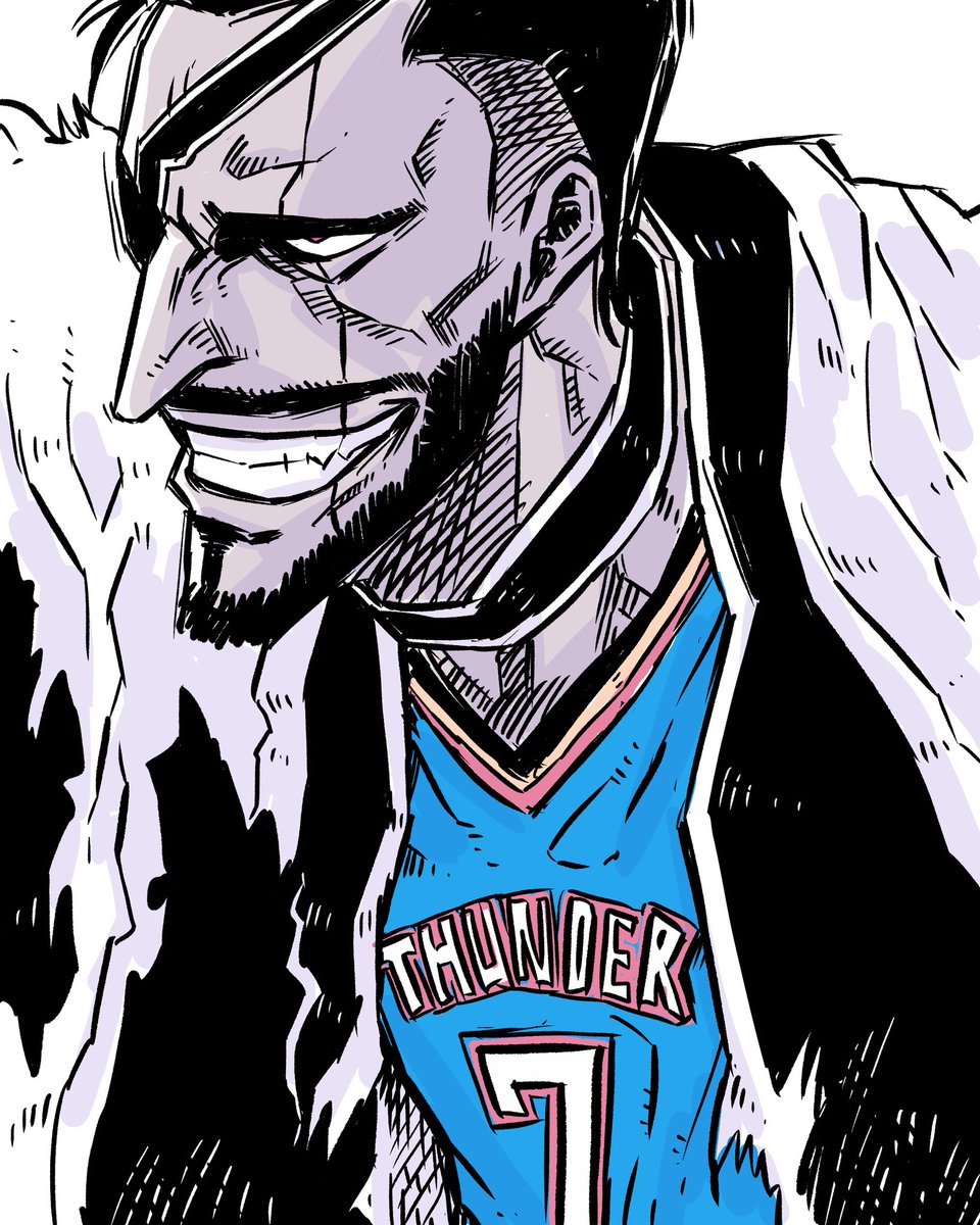 Chet Holmgren. #OKC #Thunder #kenpachi #BLEACH