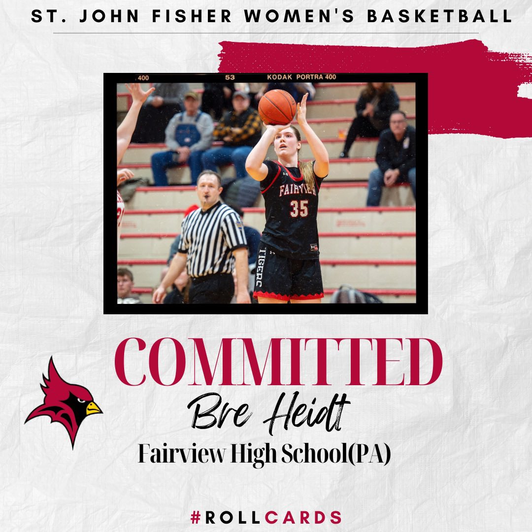 SJF Women’s Basketball (@sjfwbb) on Twitter photo We went to Pennsylvania to grab our next up, please welcome Bre Heidt from Erie and <a href="/SMACBasketball/">SMAC Basketball</a> <a href="/FisherAthletics/">SJF Cardinals</a> <a href="/FHSGirlsBball/">Fairview Girls Basketball</a>
Welcome Bre!
#RollCards We went to Pennsylvania to grab our next up, please welcome Bre Heidt from Erie and <a href="/SMACBasketball/">SMAC Basketball</a> <a href="/FisherAthletics/">SJF Cardinals</a> <a href="/FHSGirlsBball/">Fairview Girls Basketball</a>
Welcome Bre!
#RollCards