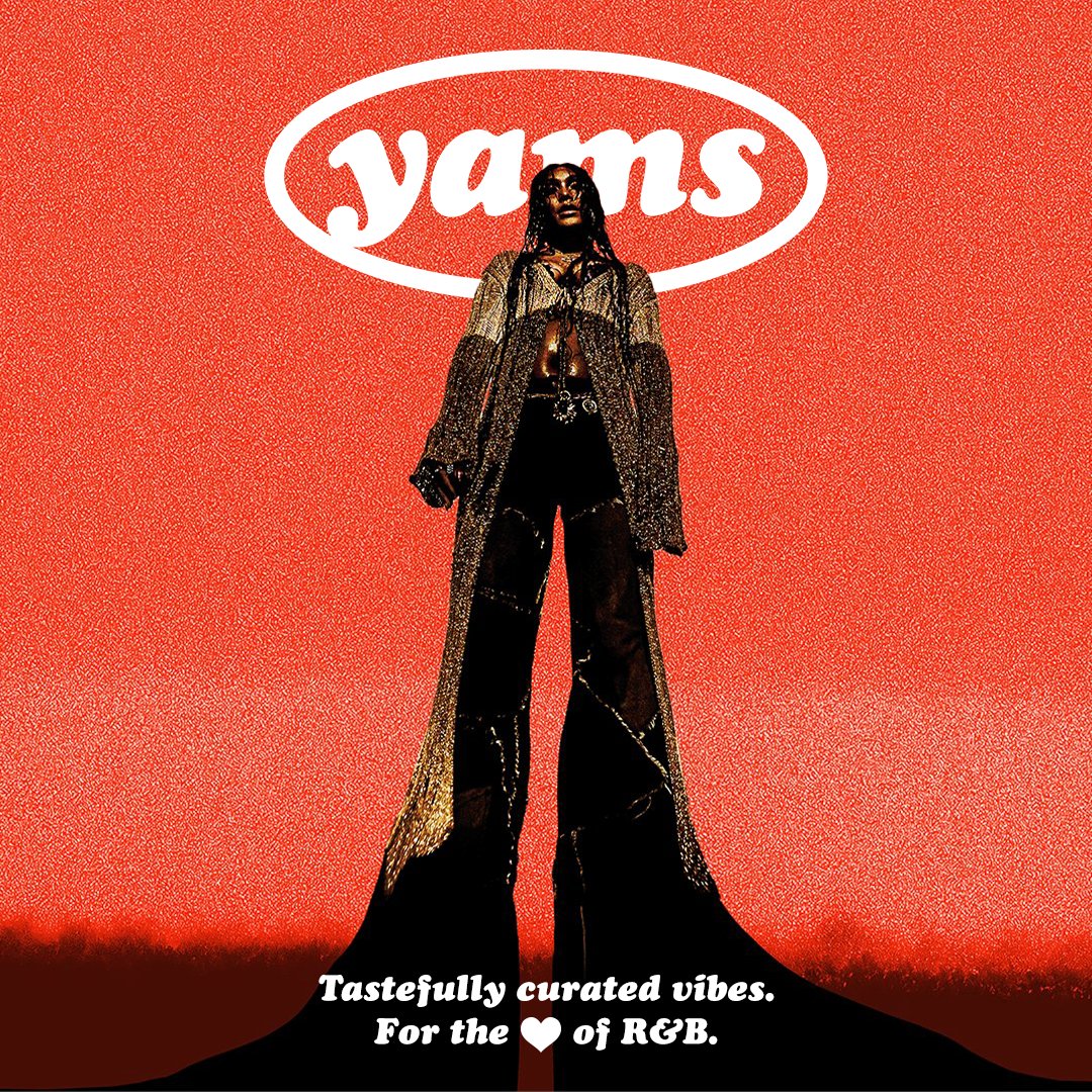 new R&amp;B for your ears on our YAMS playlist 🍠🍠

feat. <a href="/IndiaShawn/">India Shawn</a> <a href="/Kehlani/">Kehlani</a> <a href="/jenevievemusic/">Jenevieve</a> <a href="/MarkRonson/">Mark Ronson</a> <a href="/raye/">RAYE</a> <a href="/Mstiffevans/">Tiffany</a> <a href="/Psirynmusic/">PsiRyn</a> <a href="/ckay_yo/">𝑩𝒇.</a> <a href="/blackxparty/">bLAck pARty</a> <a href="/n4t4nya/">Natanya</a> <a href="/amariamcgee/">Amaria</a> <a href="/whoisaaronpage/">Aaron Page</a> <a href="/thisisrory/">Rory</a> <a href="/UncleSego/">Maségo</a> + more

listen: bio.site/yamstheplaylist