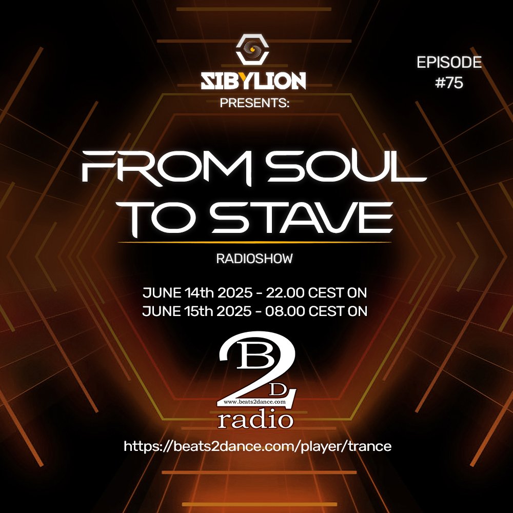 Sibylion (@sibylionmusic) on Twitter photo 2 streams at once are better than 1. Only on <a href="/beats2dance2016/">Beats2dance Radio</a> ! πΆ
beats2dance.com/player/trance
#sibylion #trance #trancefamily #fromsoultostave #radioshow 2 streams at once are better than 1. Only on <a href="/beats2dance2016/">Beats2dance Radio</a> ! πΆ
beats2dance.com/player/trance
#sibylion #trance #trancefamily #fromsoultostave #radioshow