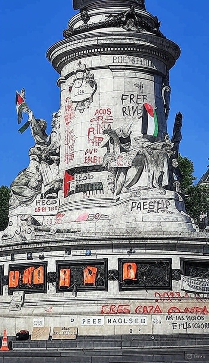 La Ville de Paris devrait louer la Place de la République à LFI dans le cadre d'un bail emphytéotique ! Le PSG loue le Parc  pour 1M€ par an ! Melenchon utilise et pourrit la place de la République chaque jour : 2M€ serait un bon prix ! Sérieux : Solidarité avec les commerçants