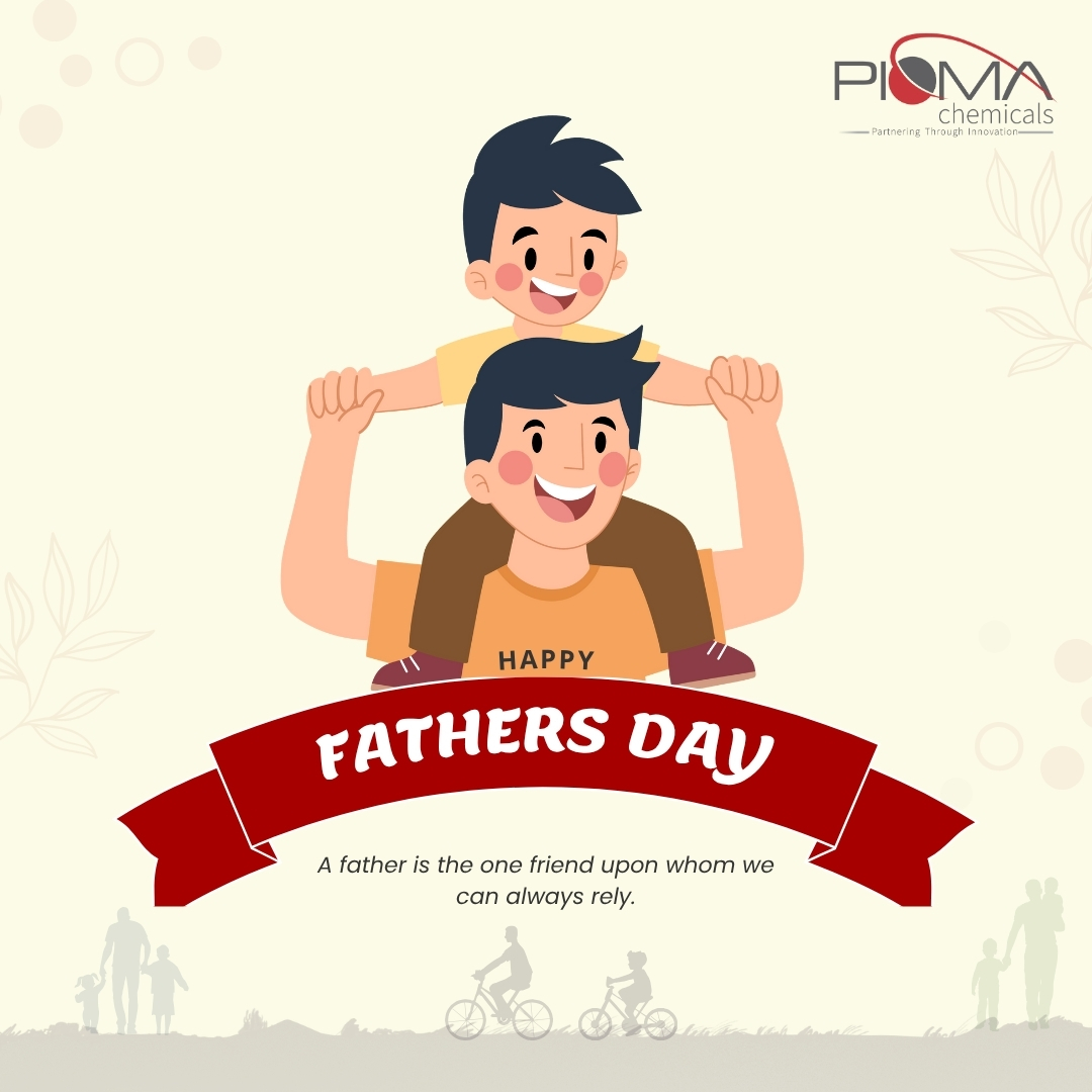 A father is truly one of the most reliable friends we can ever have.
Happy Father's Day to all the incredible dads out there!

#pioma #piomachemicals #fathersday #father #happyfathersday #dad