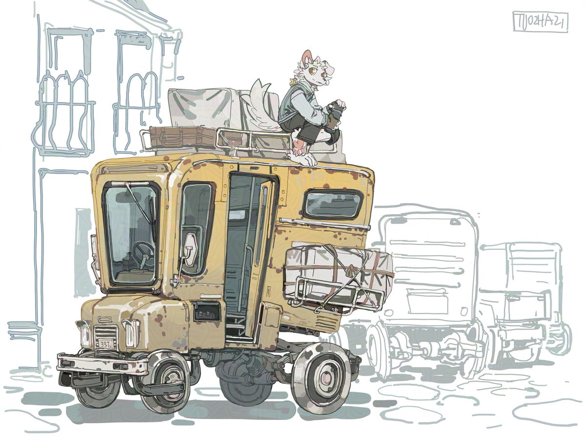 TUOZHAZI's tweet image. 货车