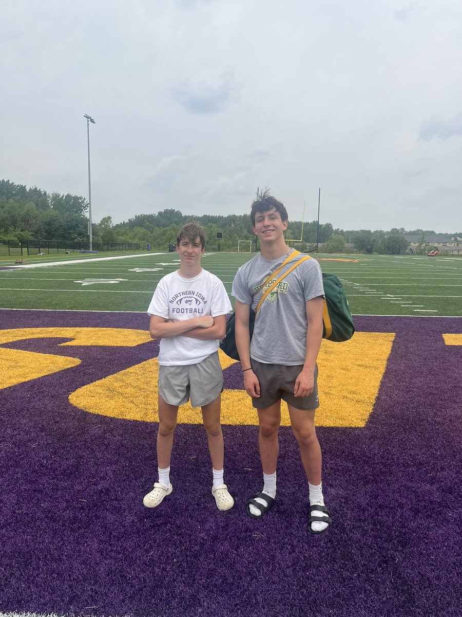 Thanks to <a href="/UNIFootball/">UNI Football</a> for the opportunity to get better this offseason with the summer UNI football camp.