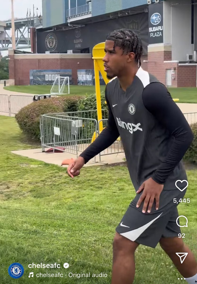 Andrey santos is getting ready 💙