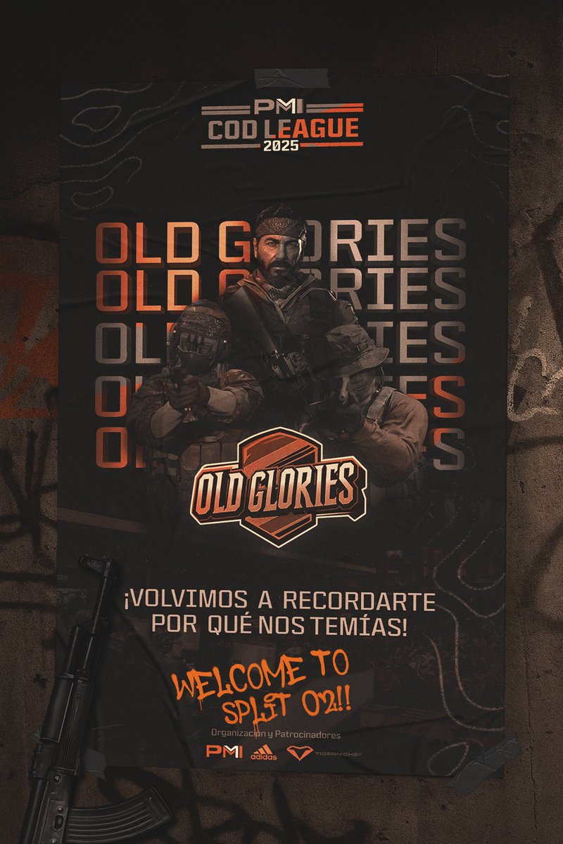 🚨 𝐎𝐅𝐈𝐂𝐈𝐀𝐋 | 𝐏𝐌𝐈 𝐂𝐎𝐃 𝐋𝐄𝐀𝐆𝐔𝐄 𝟎𝟐  

𝐏𝐑𝐄𝐒𝐄𝐍𝐓𝐀𝐂𝐈𝐎𝐍𝐄𝐒 𝐄𝐐𝐔𝐈𝐏𝐎𝐒

Llega la vieja gloria. 🎇

✨ Old Glories  ✨

<a href="/inDemonJL_/">xChechu</a>
Qiqeify 
Enzo K
Zxra 

𝐁𝐈𝐄𝐍𝐕𝐄𝐍𝐈𝐃𝐎𝐒 𝐀𝐋 𝐒𝐏𝐋𝐈𝐓 𝟎𝟐

#PMICODLeague #PMICODLeagueSplit02