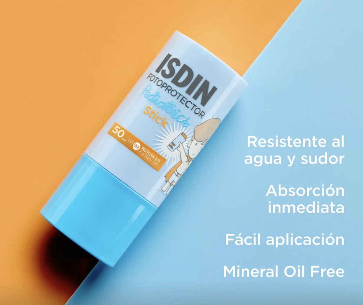 Protege a los más peques del sol! Y ahora más fácil con isdin pediatric stick!! ☀️✨