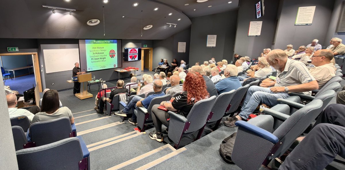 Kent Community Speedwatch (@kentspeedwatch) on Twitter photo So today saw our annual #Speedwatch conference here in #Kent with guest speakers from <a href="/KentHighways/">KCC Highways</a>, <a href="/KentPoliceRoads/">Kent Roads Policing (RPU)</a>, <a href="/Kentroadsafety/">Kent Road Safety</a>, <a href="/cutthecrashes/">K&MSCP</a> and <a href="/kentfirerescue/">Kent Fire and Rescue Service</a>.
Fab day and lots of engagement from our amazing #Volunteers.
Thank you. So today saw our annual #Speedwatch conference here in #Kent with guest speakers from <a href="/KentHighways/">KCC Highways</a>, <a href="/KentPoliceRoads/">Kent Roads Policing (RPU)</a>, <a href="/Kentroadsafety/">Kent Road Safety</a>, <a href="/cutthecrashes/">K&MSCP</a> and <a href="/kentfirerescue/">Kent Fire and Rescue Service</a>.
Fab day and lots of engagement from our amazing #Volunteers.
Thank you.
