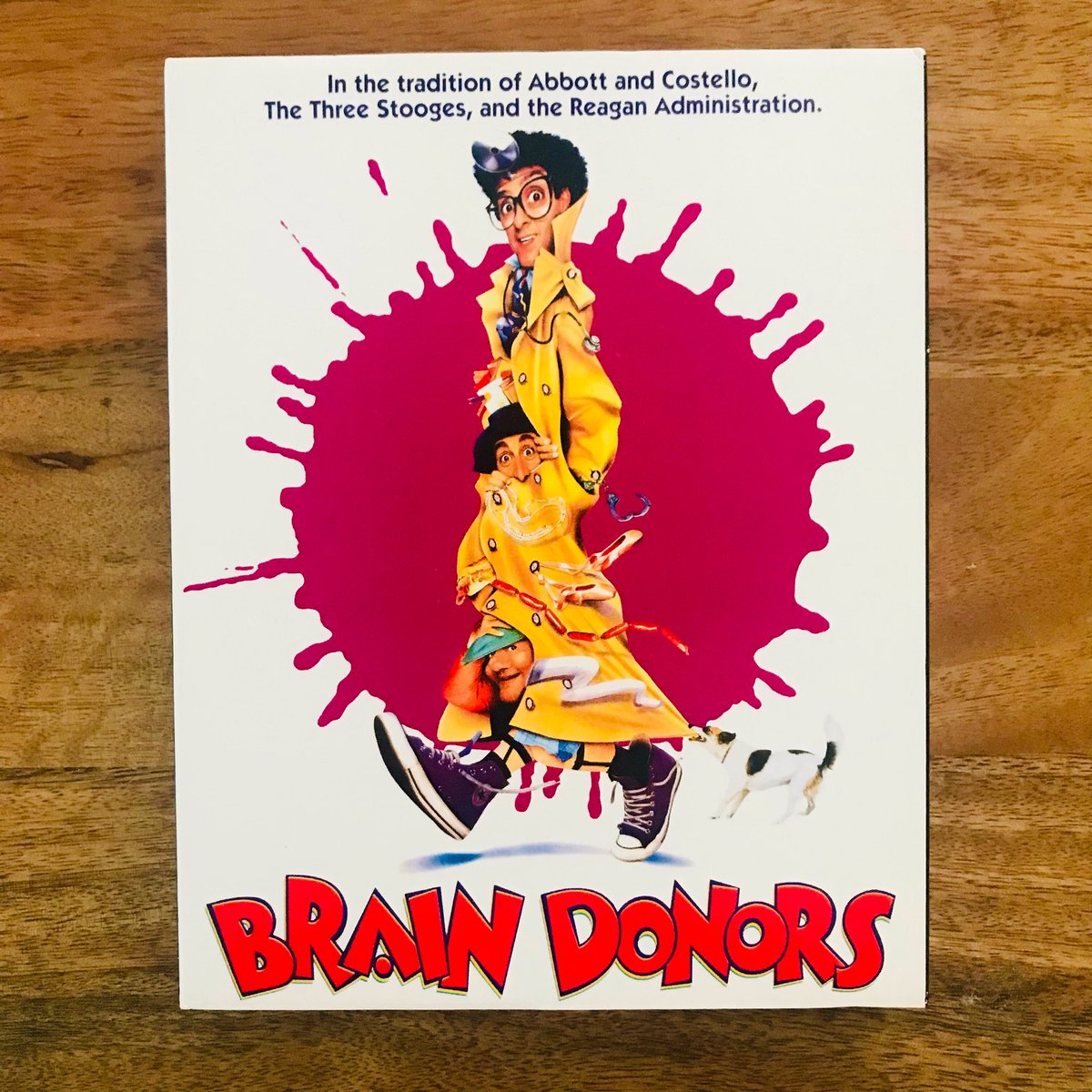 I watched this approximately 600 times on HBO in the 90s, and I am happy to report that #BrainDonors is still insanely funny.